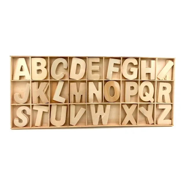 Letras En Mdf 5.5 Cm De Alto 104 Letras - Decoración