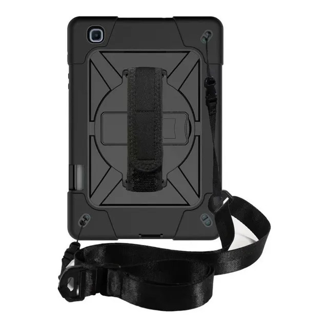 Funda Uso Rudo + Correa Para Galaxy Tab A7 10.4 Sm T500 T505
