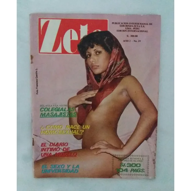 Revista Zeta Julio 1980 Anali Cabrera Oferta