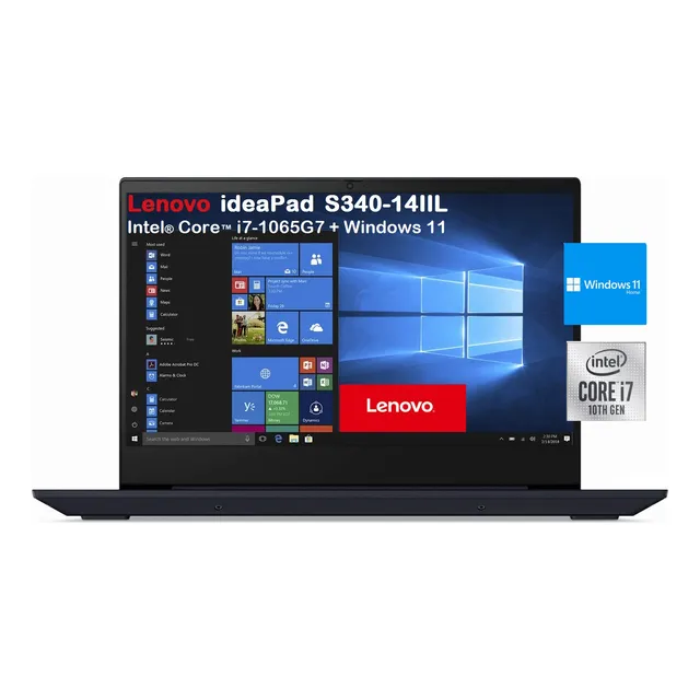 Lenovo Ideaad S340-14iil Core I7-1065g7 20gb 512gb 14fhd W11