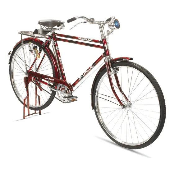 Bicicleta Turismo Rodada 28 Equipada Rojo Negro Gospel Color Rojo/negro Tamaño Del Cuadro Mediana