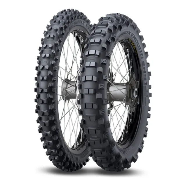 Combo 90/90-21 Y 140/80-18 Dunlop Geomax En91