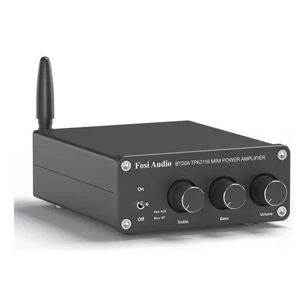 Amplificador De Audio Estéreo Fosi Audio Bt20a 2x100w Blueto
