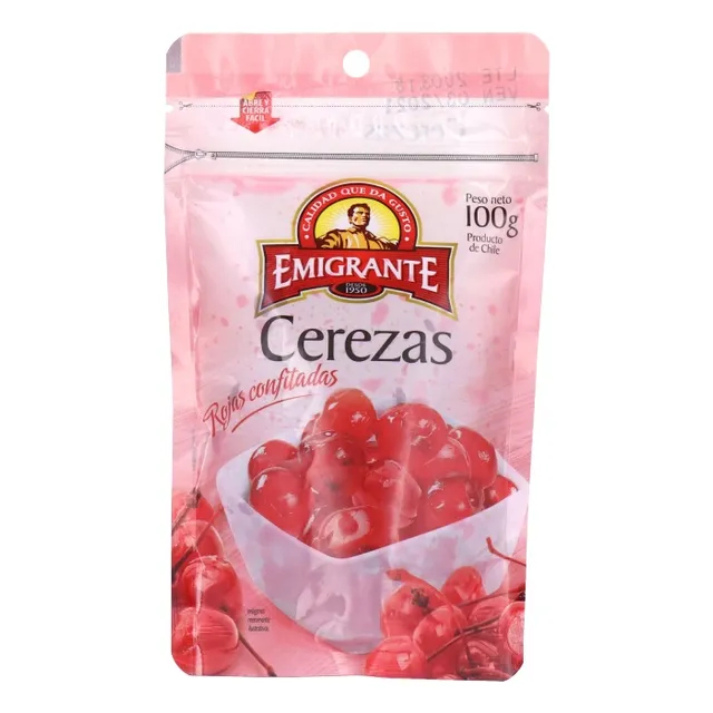 Cerezas Rojas Confitadas Emigrante 100 Grs