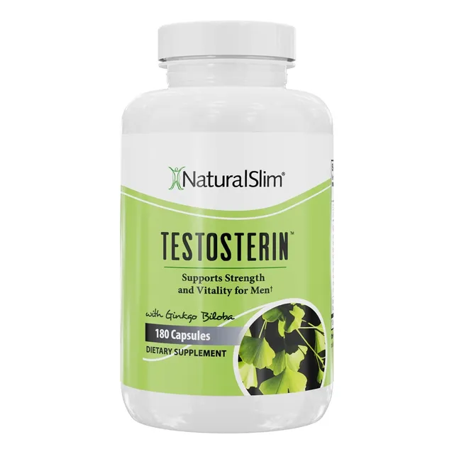 Testosterin Potenciador De Testosterona Natural 180 Cápsulas