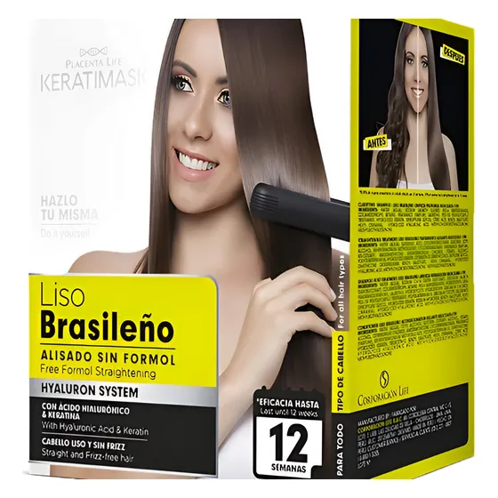 Keratina Capilar Liso Brasileño