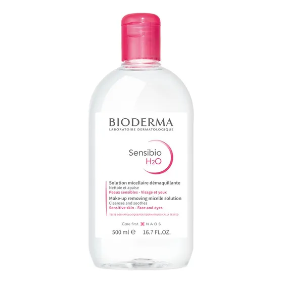 Bioderma Sensibio H2o Solución Micelar Limpiadora Pieles Sensibles Rostro Y Ojos 500ml