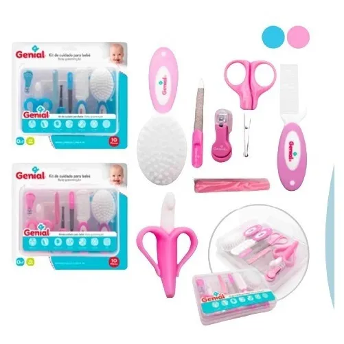 Kit Cuidado Para E Bebe Genial 10 Pzs