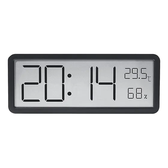 Reloj De Pared Digital, Reloj De Temperatura Y Humedad