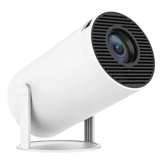 Mini Proyector Portátil Wifi Bt Control Remoto Color Blanco