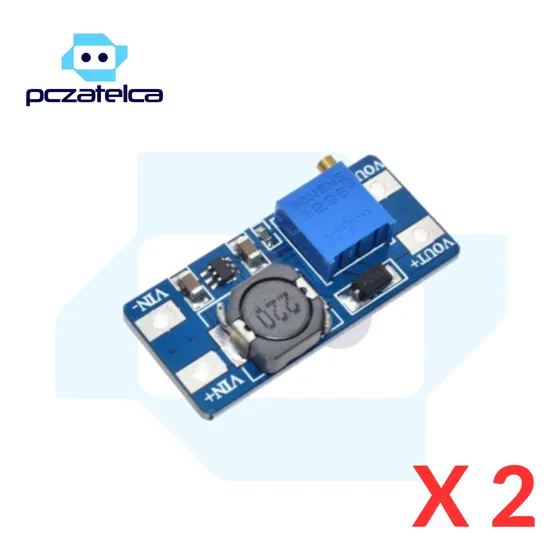 Modulo Elevador Voltaje Step Up Dc 2v-24v 2a Mt3608