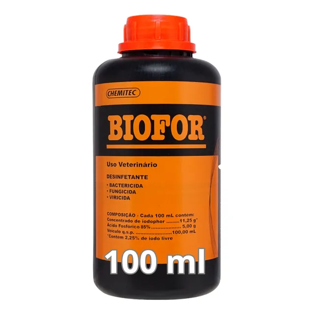  Sanitizante Iodofor Biofor Para Cerveja Artesanal (100 Ml)