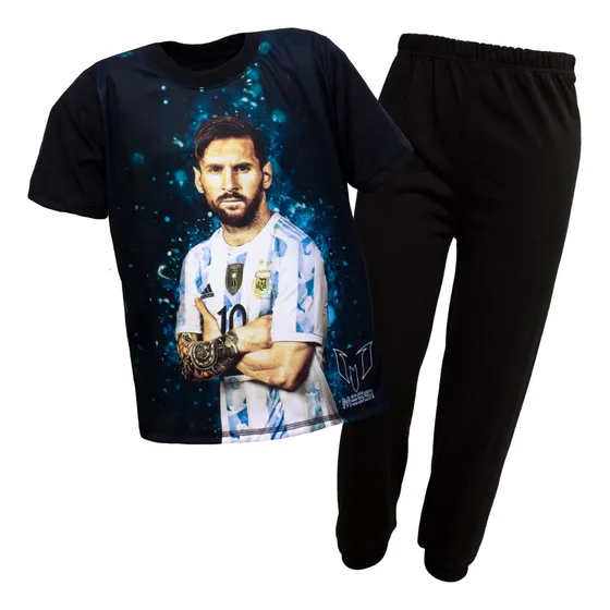 Pijama De Messi Para Niños