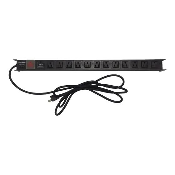 Regleta Pdu Para Rack Vertical 12 Tomas Lanpro