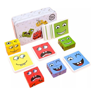 Puzzle 3d: Cubo Mágico Que Cambia Caras, Cambia Caras Puzzle 3d: Cubo Mágico Que Cambia Caras, Cambia Caras