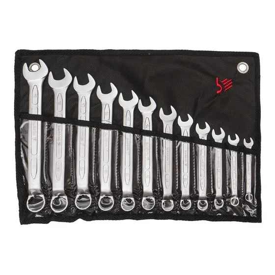 Set De Llaves Combinadas Mm - 12 Unidades - Org. Enrollable