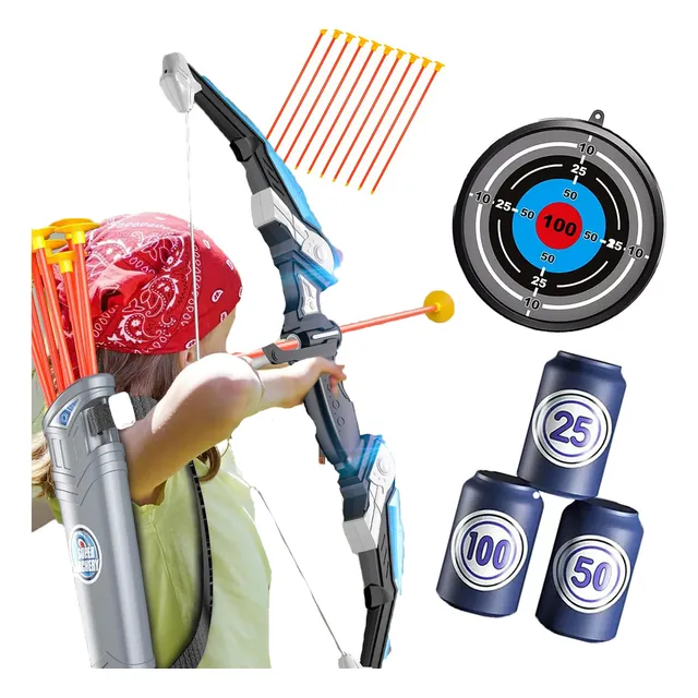 Set De Regalo Con Arco Y Flecha De Juguete Para Niños.