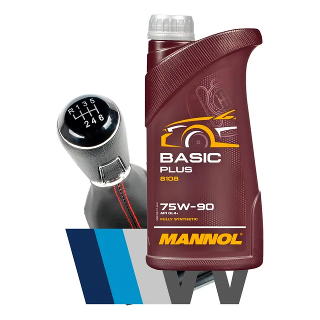 Aceite Transmisión Manual 75w90 Gl4 Full Sint Mannol 1 Litro