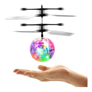 Bola Voadora Sensor Com Led Drone Infantil Voador Eletrica Bola Voadora Sensor Com Led Drone Infantil Voador Eletrica