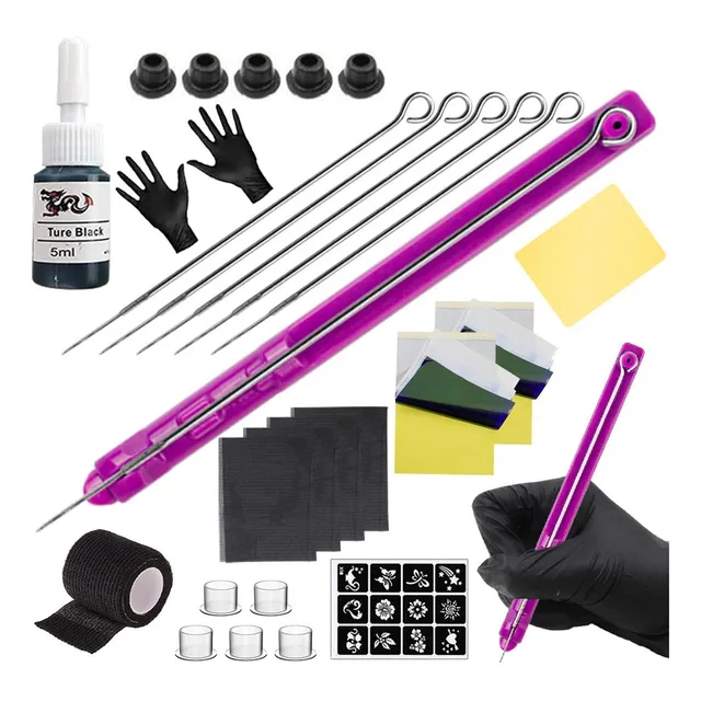 Kit De Tatuaje De Mano 3d Para Principiantes Handpoke