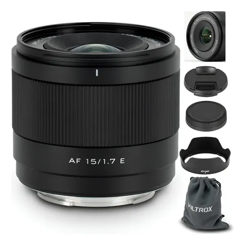 Lente Sony E Pz 16-50mm F/3.5-5.6 Oss Selp1650 + Nf-e * Cor Preto