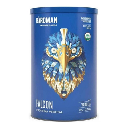 Falcon Protein 510gr Birdman Proteina Organica Vegana Sabor Vainilla Falcon Protein 510gr Birdman Proteina Organica Vegana Sabor Vainilla