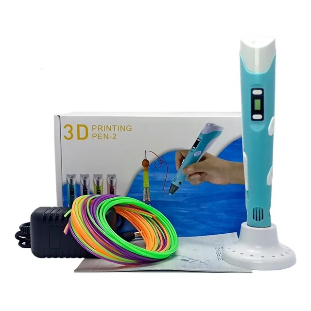 Lápiz 3d Pen / Bolígrafo / Lapicero Dibujo 3d + 6 Filamentos