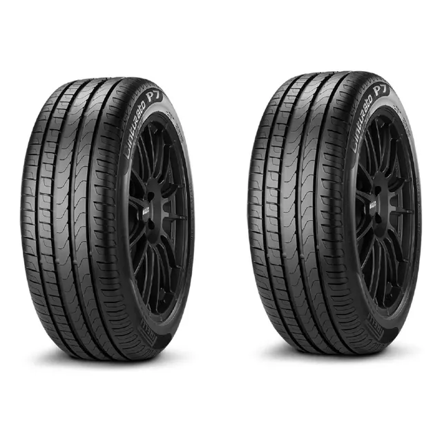 Kit De2 Llantas 245/50r19 Pirelli Cinturato P7 Run Flat 105h