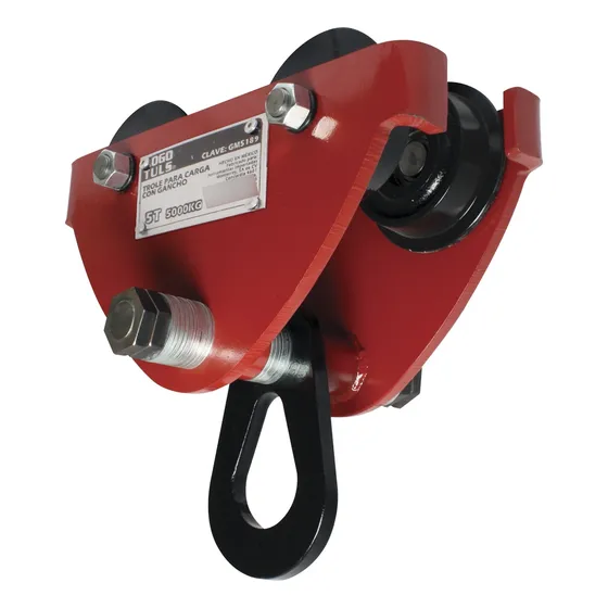 Trole Carga 5000kg Rojo Reforzado D1
