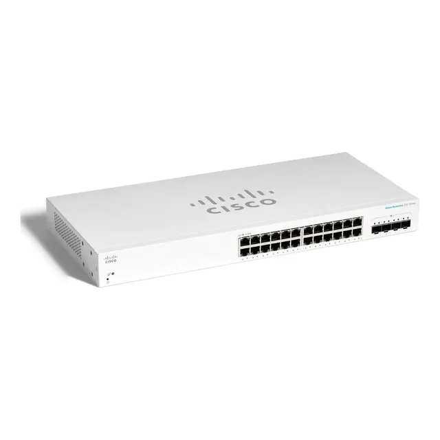 Cisco Cbs220-24t-4g - Switch Cisco 24p Gigabit + 4sfp L2
