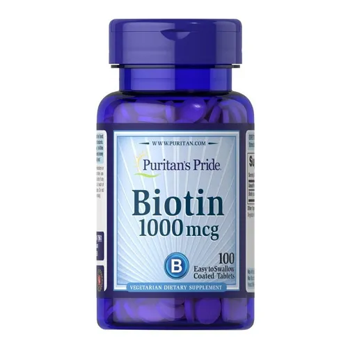 Biotina 1,000mcg 100 Capsulas Cabello Uñas Piel Eg Bb48 Sabor Nd