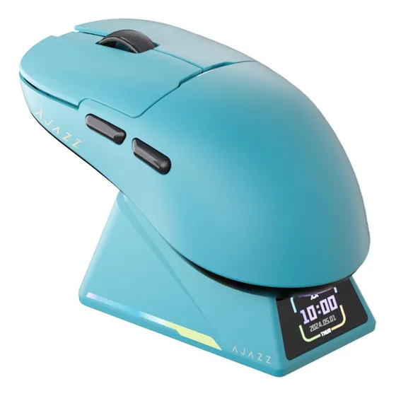 Mouse Sem Fio Aj159 Apex Gamer Paw3950 Sensor 2,4 G/bt/usb-c