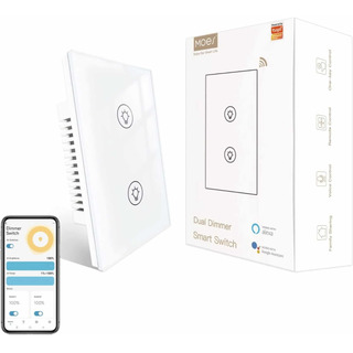 Apagador Inteligente Dimmer Zigbee 2 Botones Alexa Y Google Apagador Inteligente Dimmer Zigbee 2 Botones Alexa Y Google
