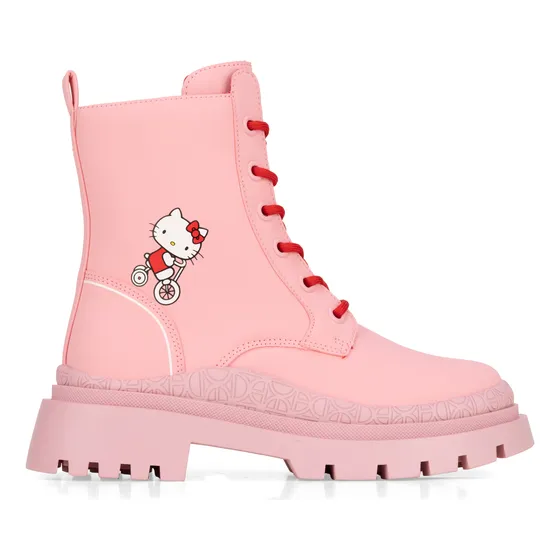 Botín Suela Chunky Oe X Hello Kitty
