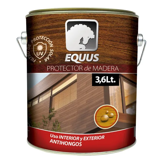 Protector Para Madera Equus 3.6 Lts. Color Roble