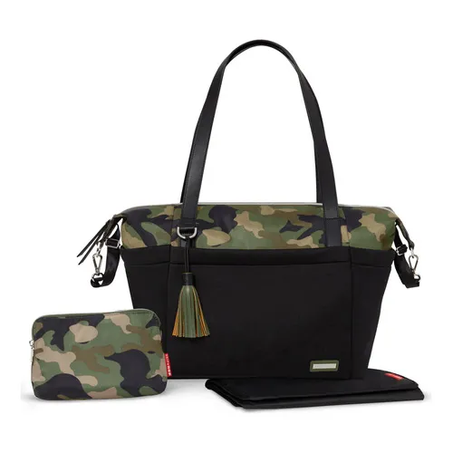 Bolso Maternal Skip Hop 204302 Neoprene Color Negro/Militar