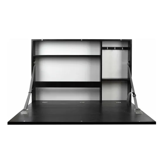Work From Home Escritorio Plegable De Pared 36 X 24 Neg...