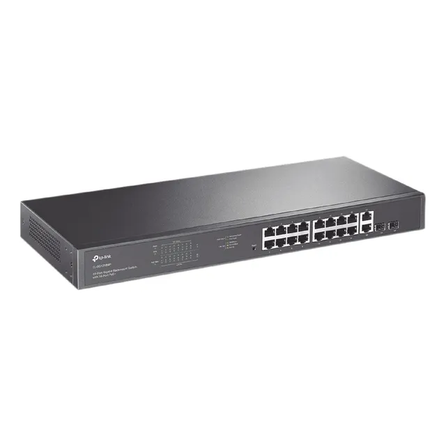 Switch No Administrable De 16 Puertos 10/100/1000mbps Y Poe
