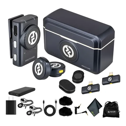 Wireless Microphone System Hollyland Lark A1 Combo 2-person