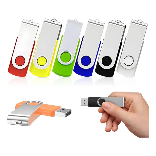 20pzs 4gb Memoria Usb Pen Drives 2.0 Portátil Color Al Azar