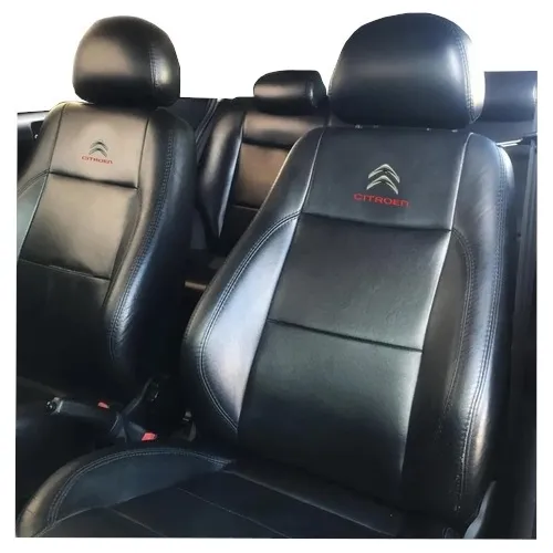 Capa Banco Carro 100% Couro Citroen C2 C3 C4 Todos Os Anos