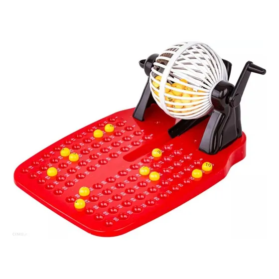 Set Bingo Tómbola Juego De Mesa Familiar + Cartones