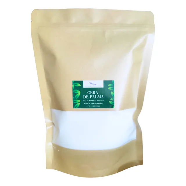 Cera De Palma /vegana/ Para Velas En  Vasos/frascos/ 5 Kilos
