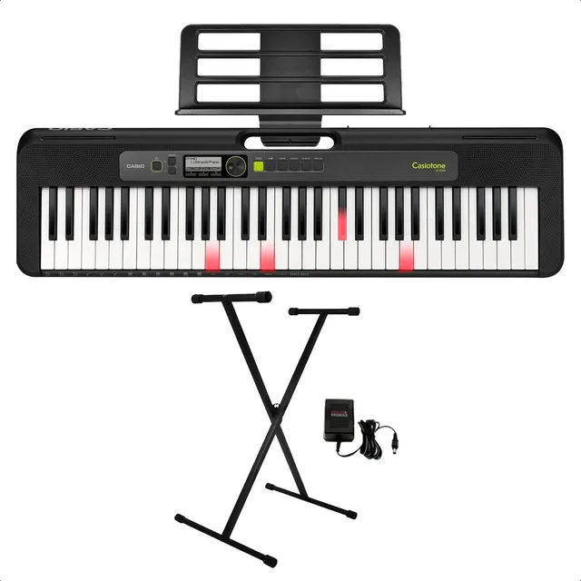 Organo Teclado Casio Lk S250 Sensitivo Atril Usb Fuente Pie