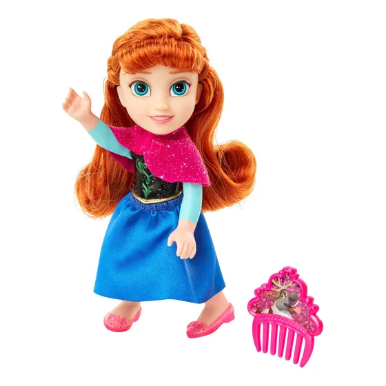 Muñeca Petit Anna Con Peine - Disney