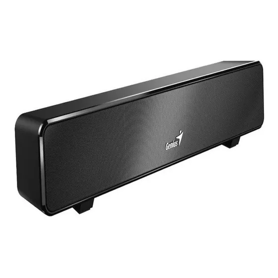 Parlante Barra Sonido Genius Soundbar 100 Usb + 3.5mm - Pc Gamer Computadora Notebook