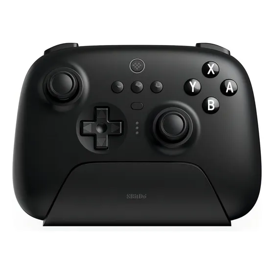 Controle 8bitdo Ultimate sem fio com Dock cor Preta