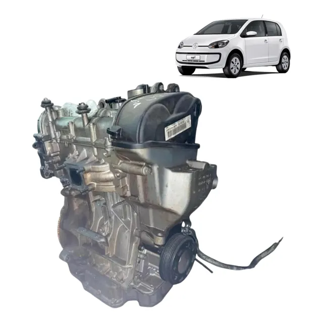 Motor Parcial Vw Up Take Fox Gol G7 G8 1.0 3cc 2014 A 2020