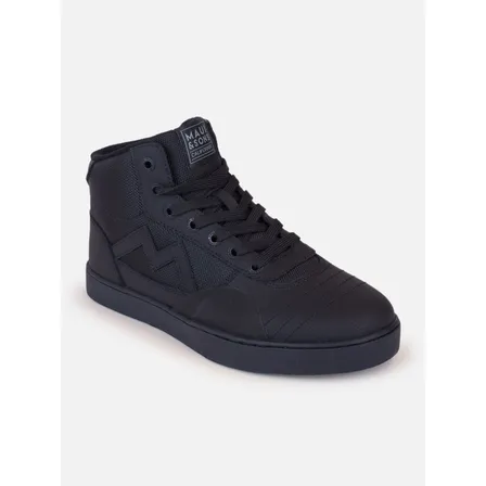 Zapatilla Javi Negra Infantil Maui And Sons