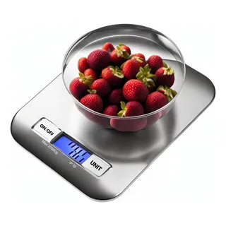 Balança Cozinha De Precisão Digital Newfy 1g A 10kg Para Pesar Alimentos Comida Fit C/ Alta Precisão Aço Inox + Brinde Pote Para Pesagem Exclusivo Da Newfy Balança Cozinha De Precisão Digital Newfy 1g A 10kg Para Pesar Alimentos Comida Fit C/ Alta Precisão Aço Inox + Brinde Pote Para Pesagem Exclusivo Da Newfy